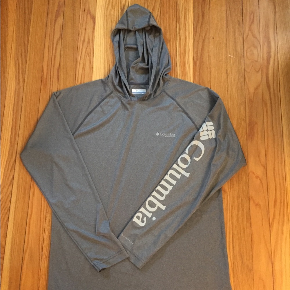 Columbia PFG Sunblock Active Hoodie Sz M